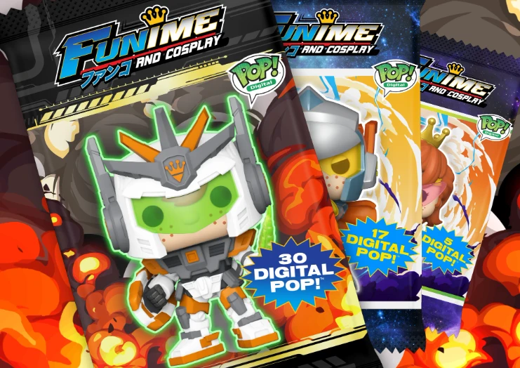Funko Announces Funime and Cosplay NFT Drop Featuring New Mystic Packs