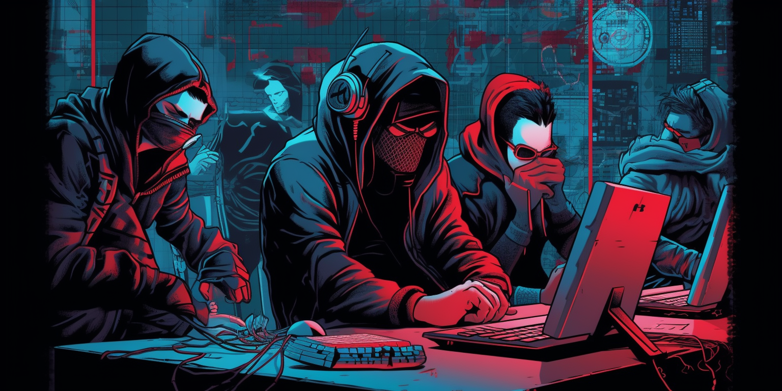 Crypto hackers at work