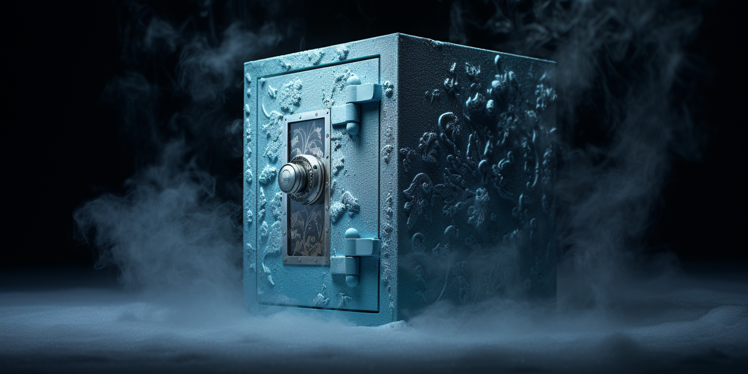 Frozen safe box