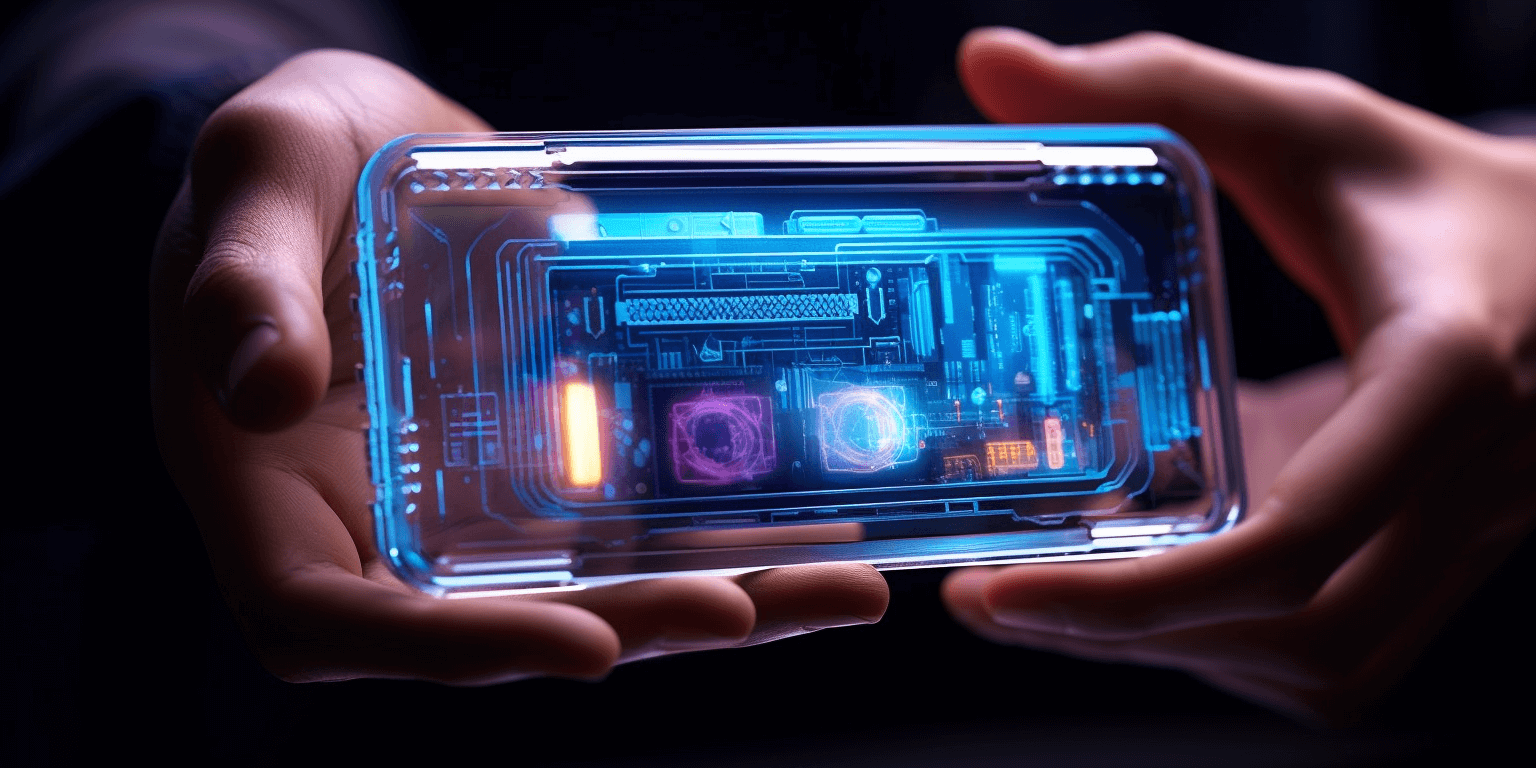 futuristic transparent wallet with crypto coins inside, ultra detailed, art generated by Midjourney