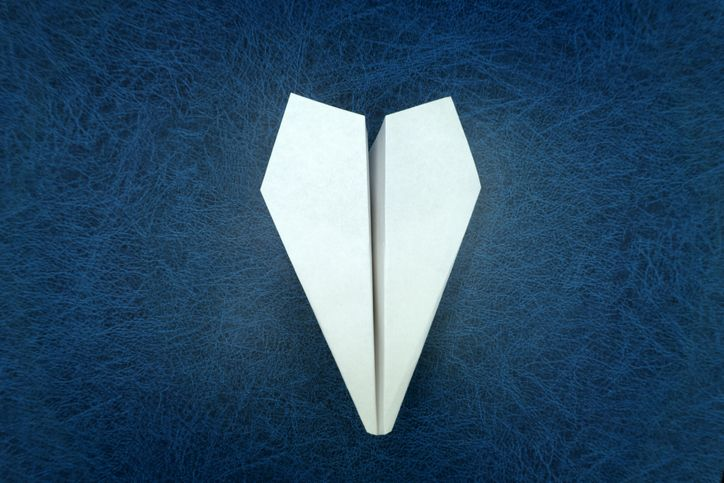 Paper plane Telegram