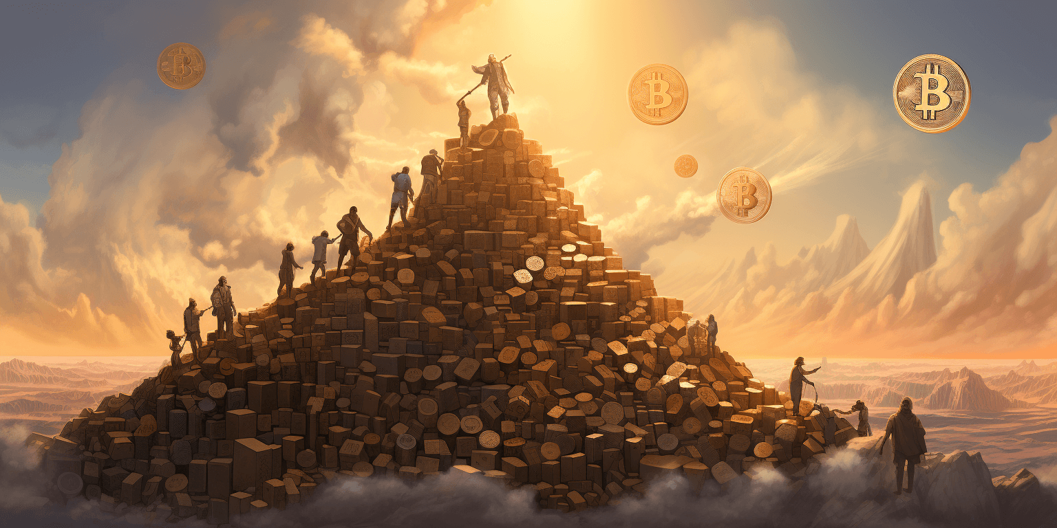 image of BTC holders accumulating more of it