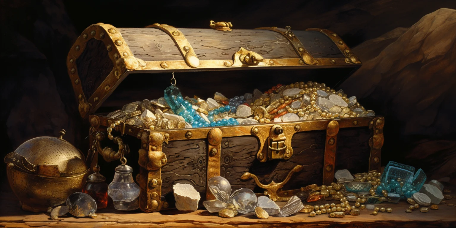 A treasure chest