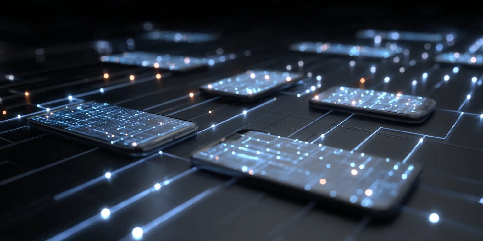 Smartphones in a blockchain-like network