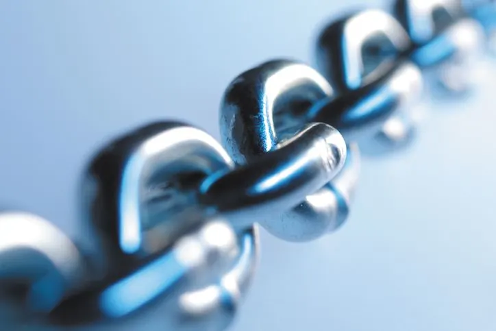 Chain - stock photo