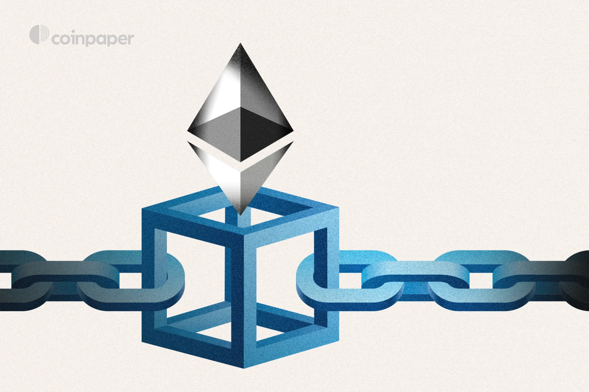 Ethereum sitting on blockchain