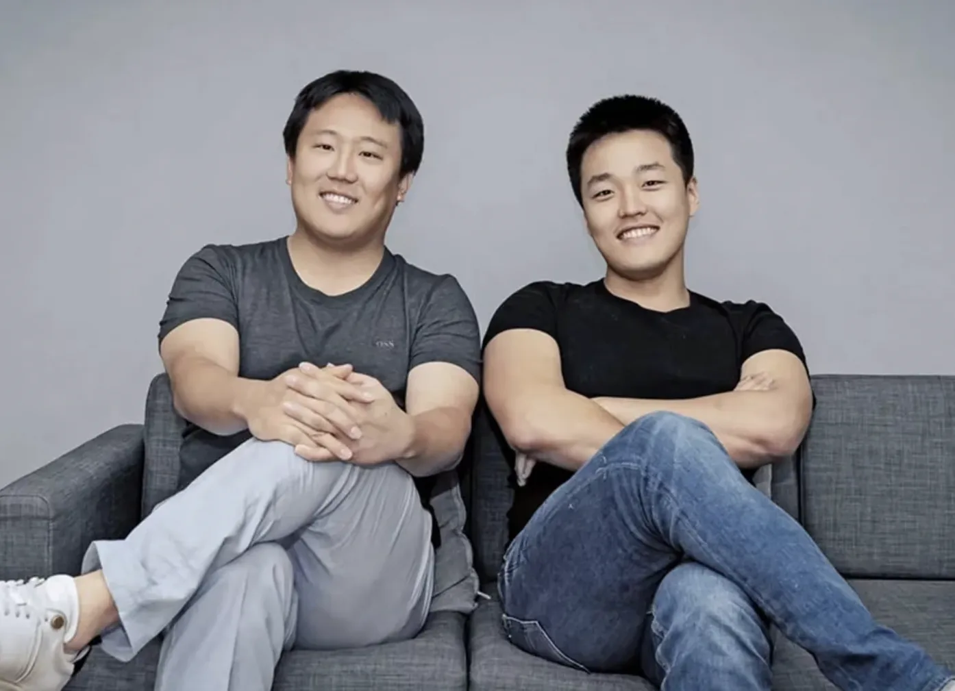 Terraform Labs co-founders Do Kwon (right) and Daniel Shin. Image: Terraform Labs