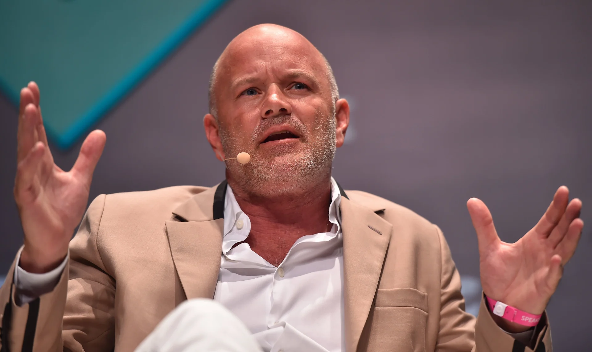 Mike Novogratz speaking