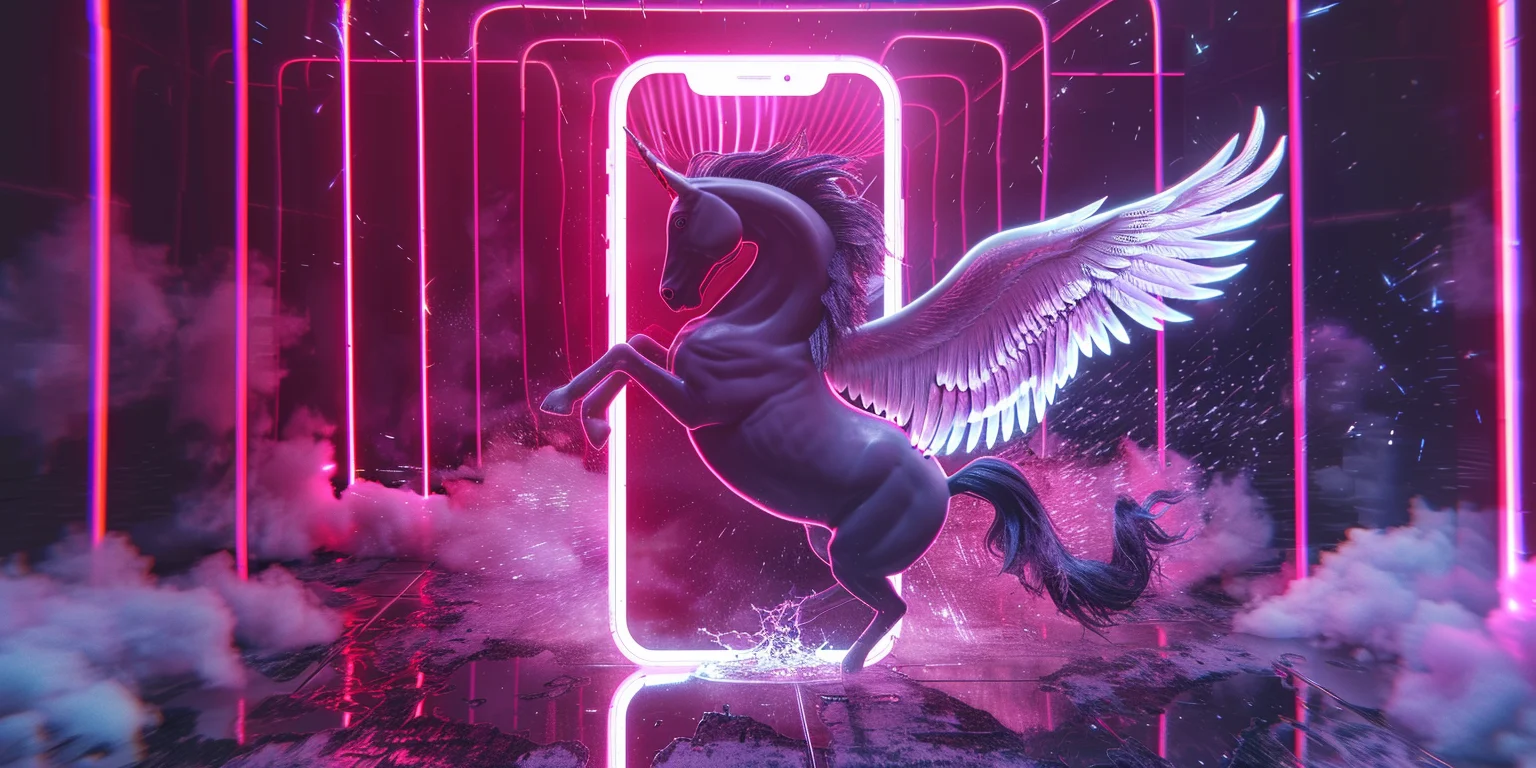 Pegasus and an iPhone