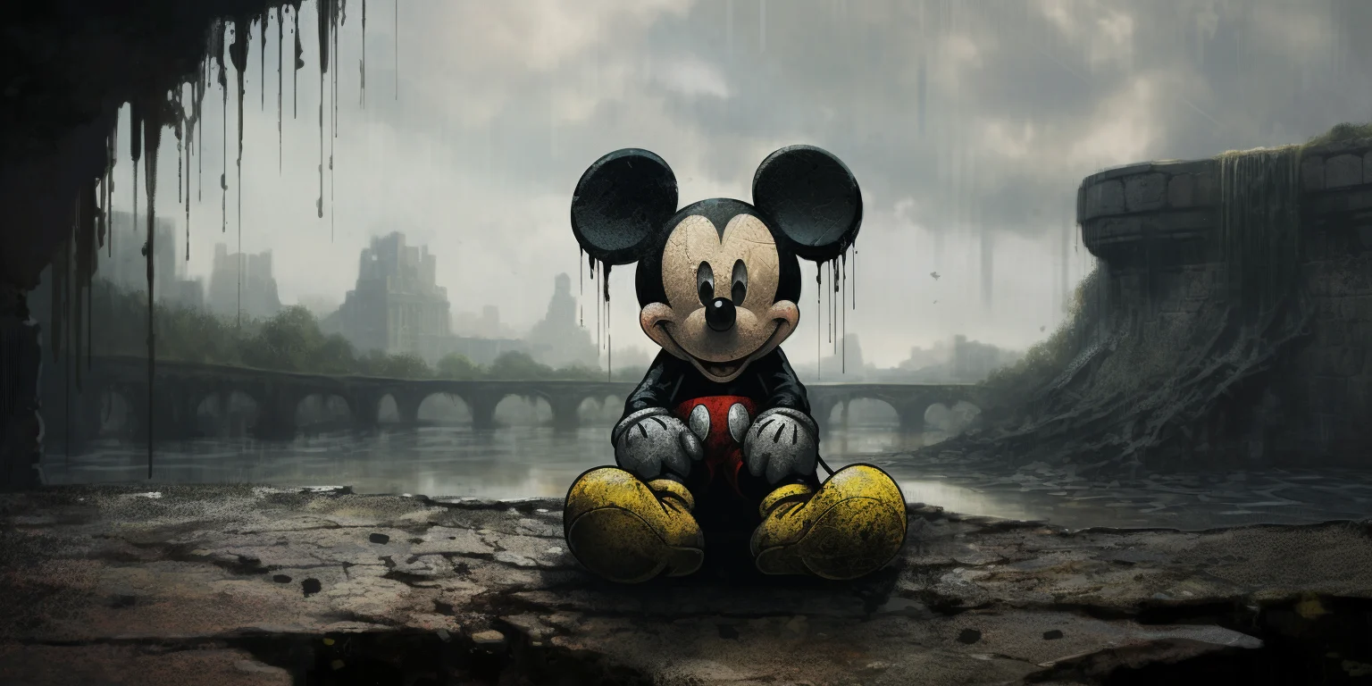 Sad Mickey Mouse