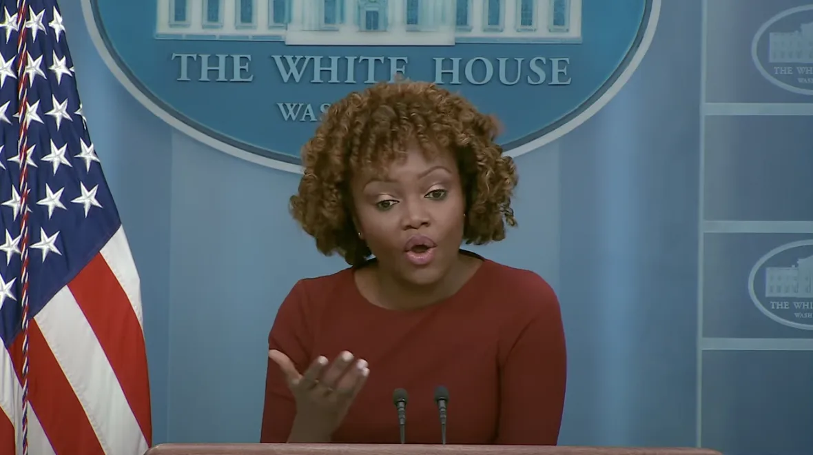 Karine Jean-Pierre, the White House press secretary since May 13, 2022.