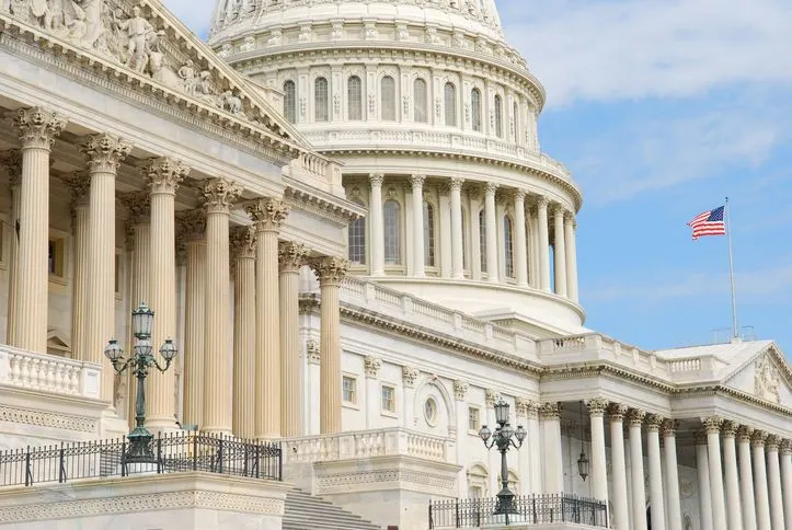 Facade of the United States Congress