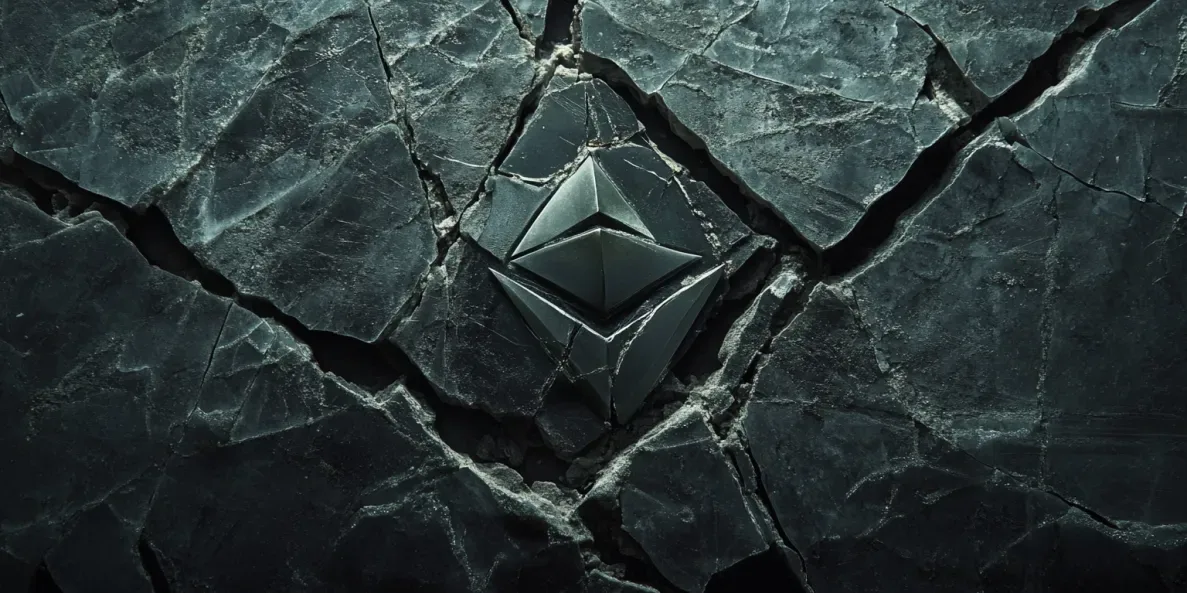 a broken ethereum