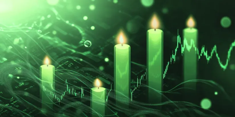 green candle trading