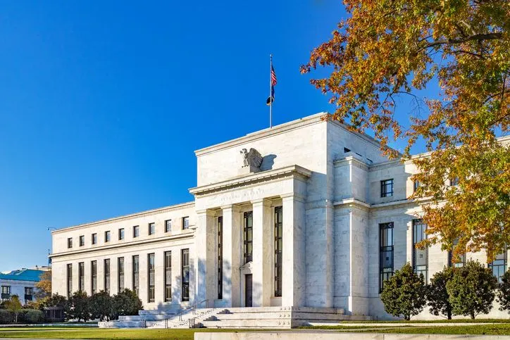 Facade of the Federal Reserve bank