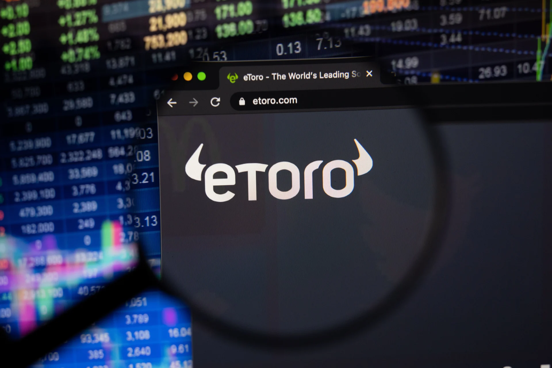 eToro’s Secret Move: 12 Coins Unveiled After SEC Deal. Source: Shutterstock