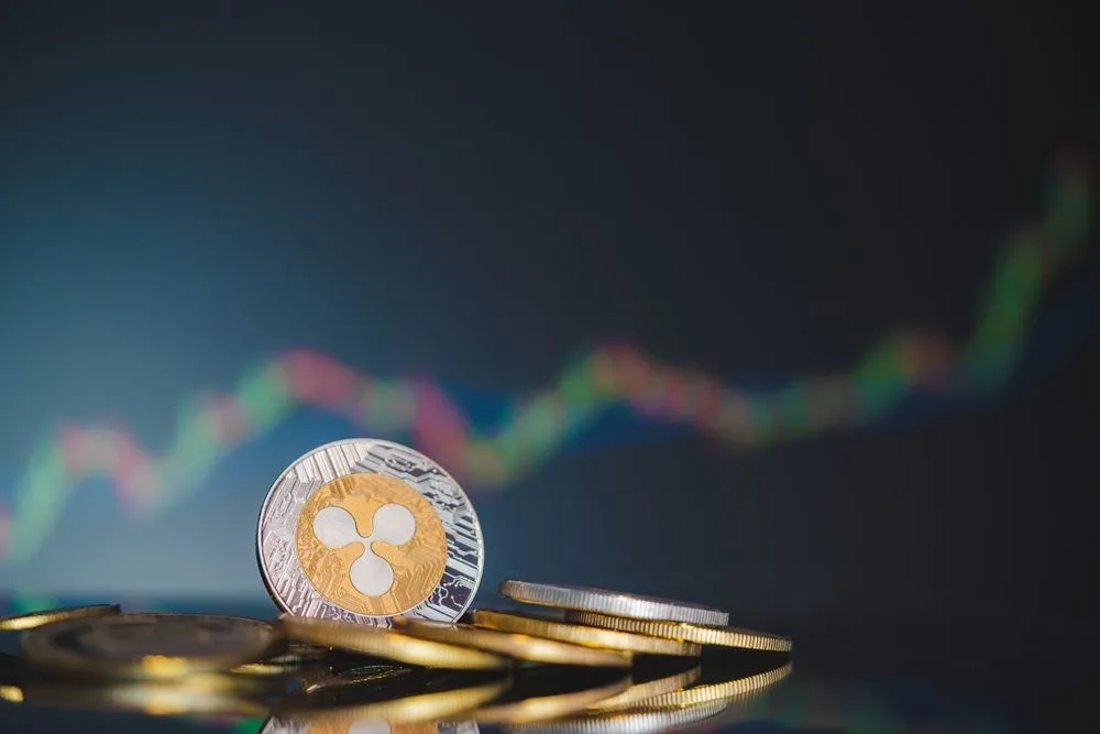 XRP Trading Volume Triples as Price Retests $3 Resistance. Source: Shutterstock