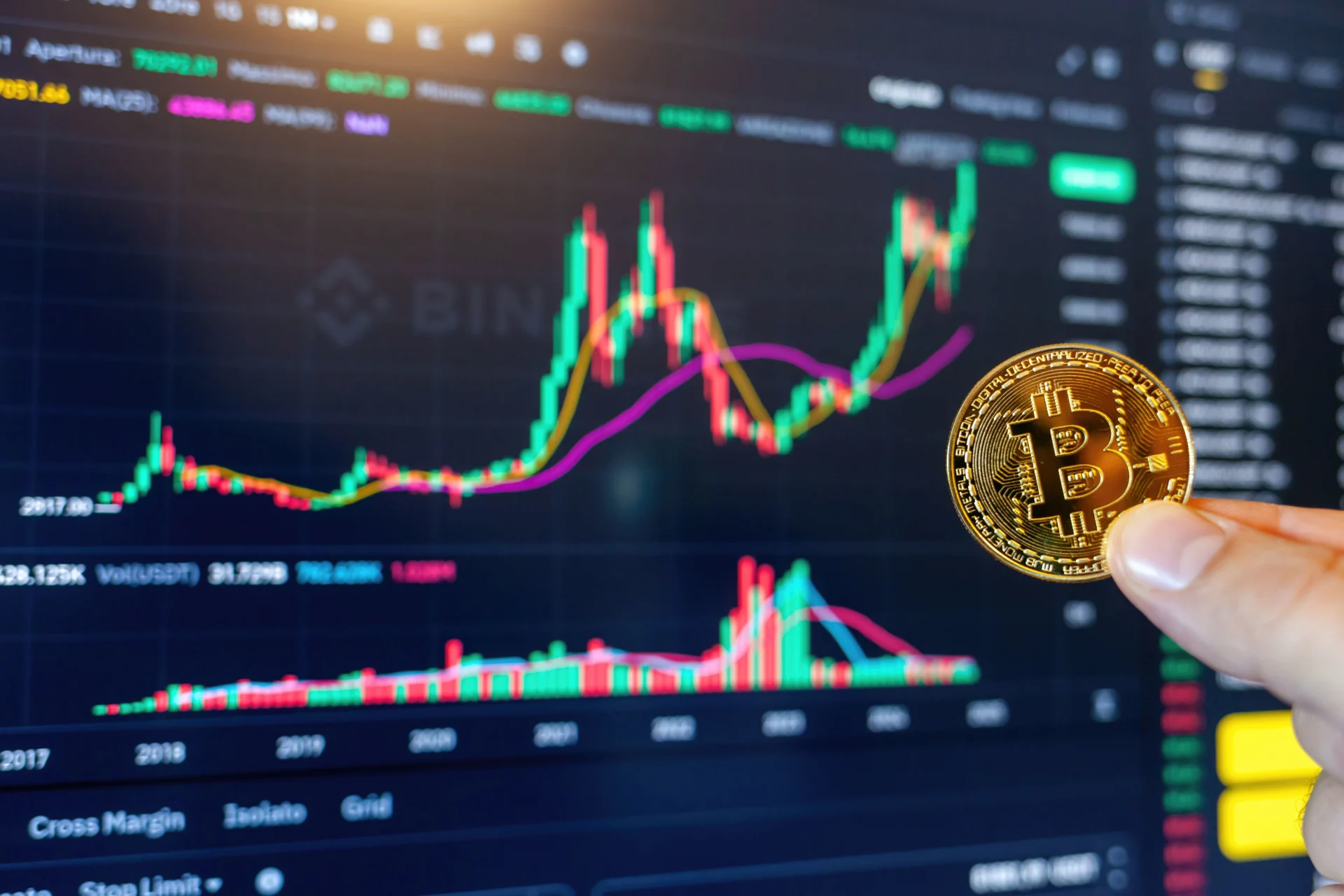 Bitcoin Flirts With $107K as Trade-Talk Optimism Fuels Risk Rally. Source: Shutterstock