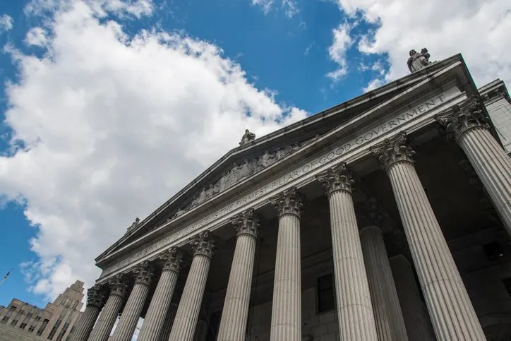 New York State Supreme Court building in Lower Manhattan