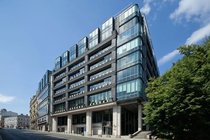 The Warsaw Stock Exchange building