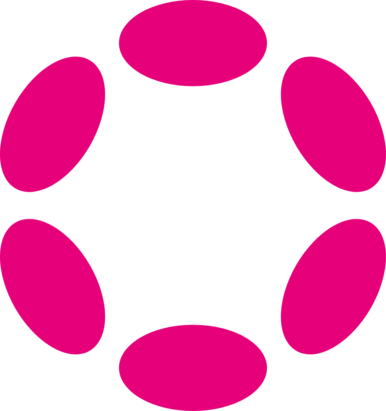 Polkadot logo in svg format