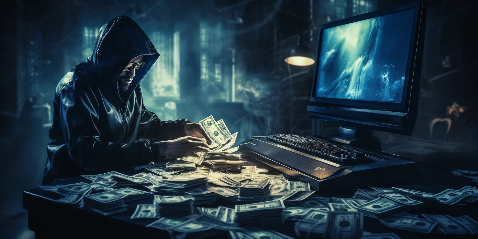 A hacker with a large amount of cash