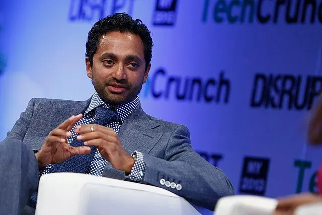 Chamath Palihapitiya of Social+Capital Partnership speaks onstage at the TechCrunch Disrupt NY.