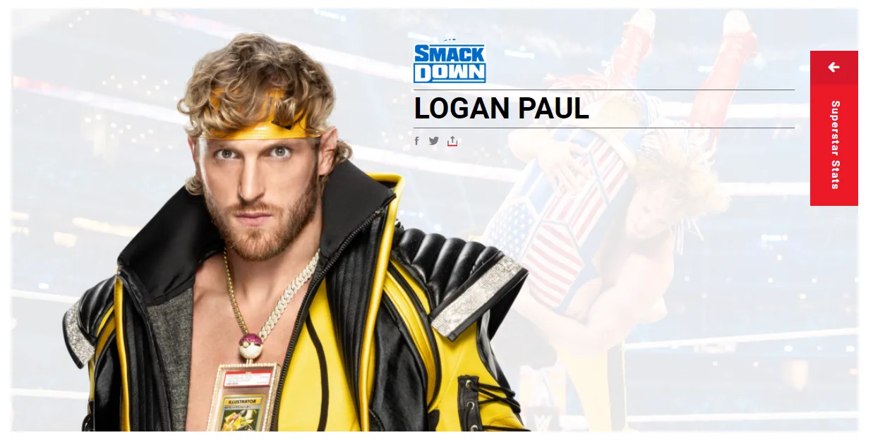 Logan Paul WWE collaboration