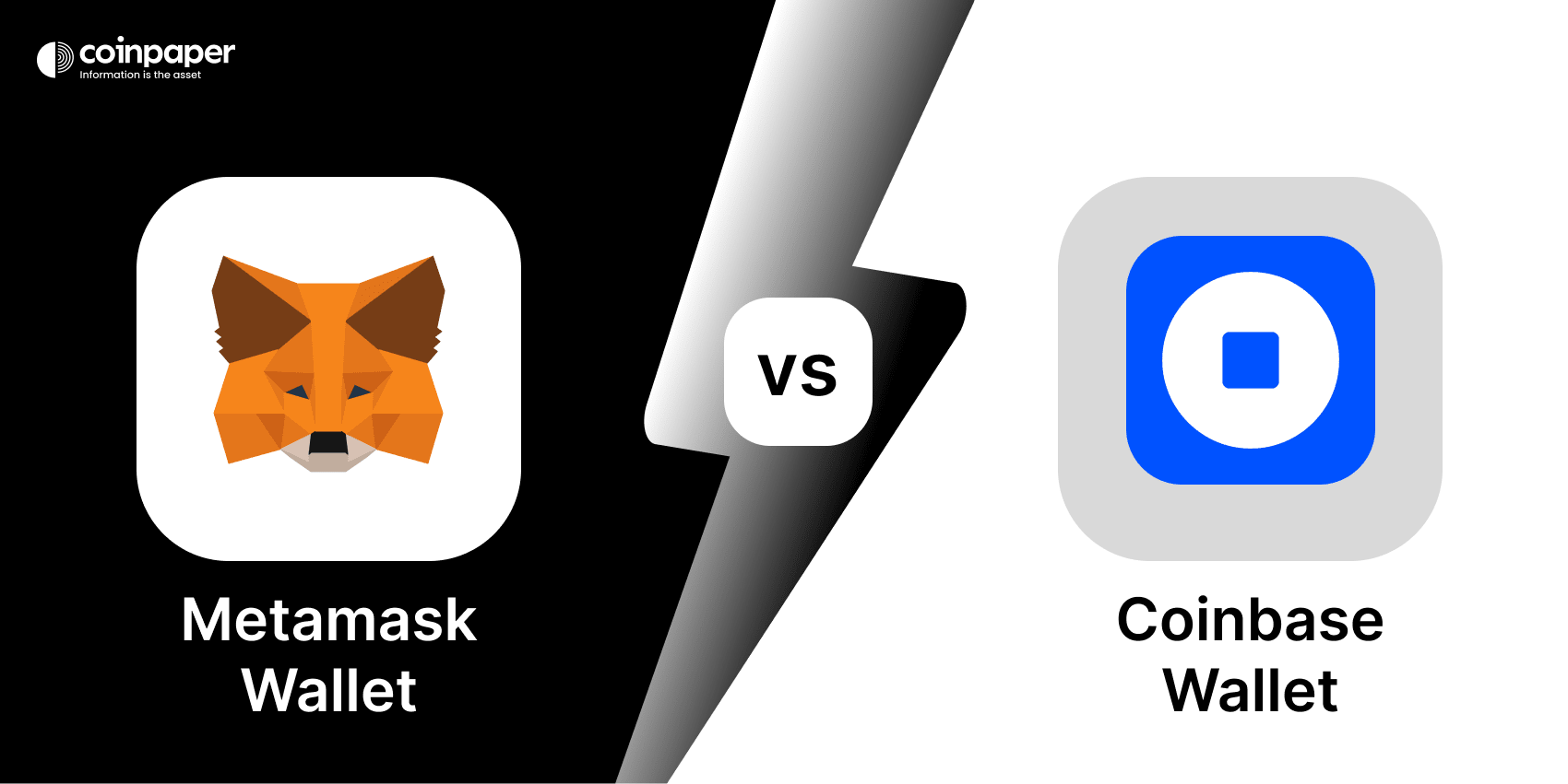 Metamask vs Coinbase Wallet illustration
