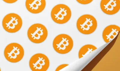 bitcoin wrapping paper