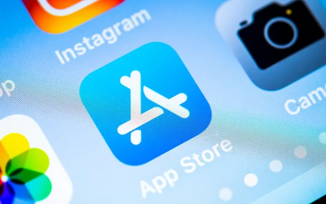 apple app store logo next to other apps