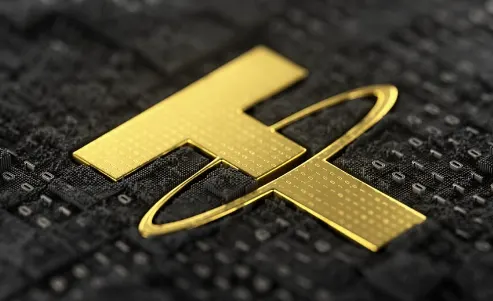 gold tether logo