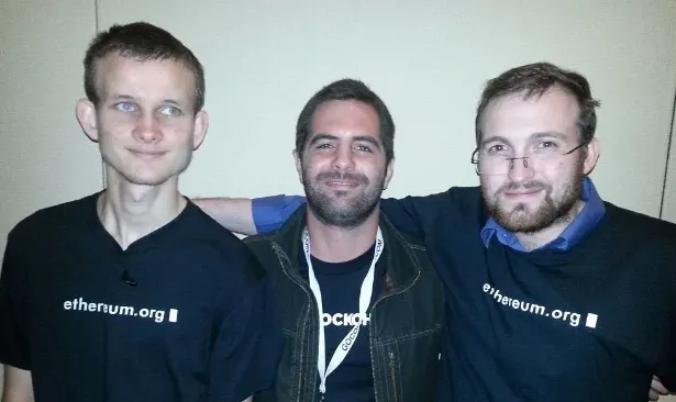 Charles Hoskinson with Vitalik Buterin