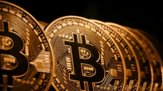 a group of bitcoins