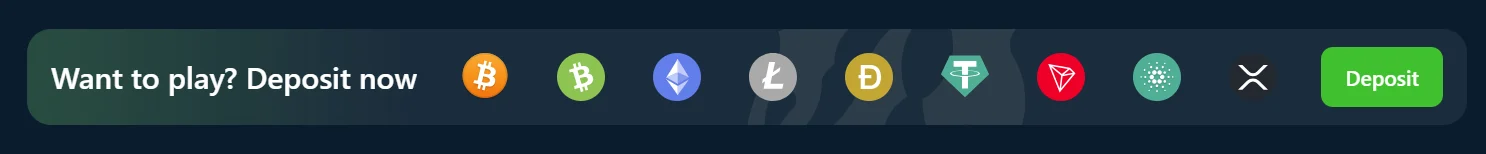 Supported cryptos