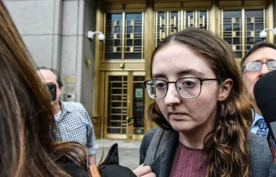 Caroline Ellison out of court