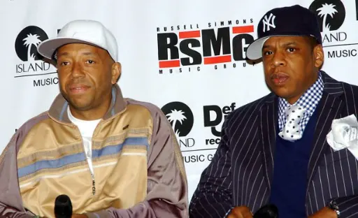 Russell Simmons and Jay-Z