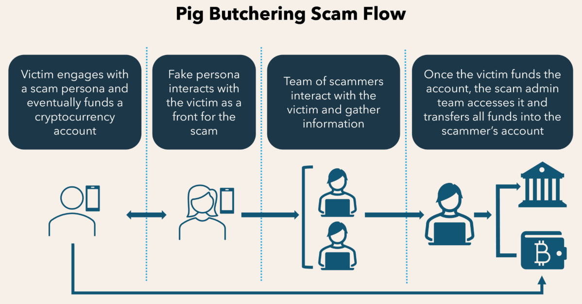 Pig butchering scam