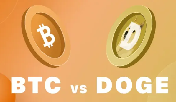 BTC vs DOGE