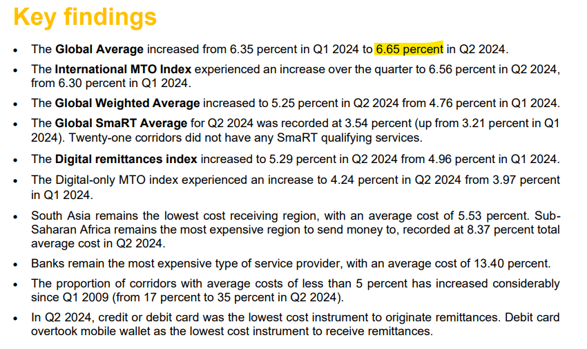 Key findings