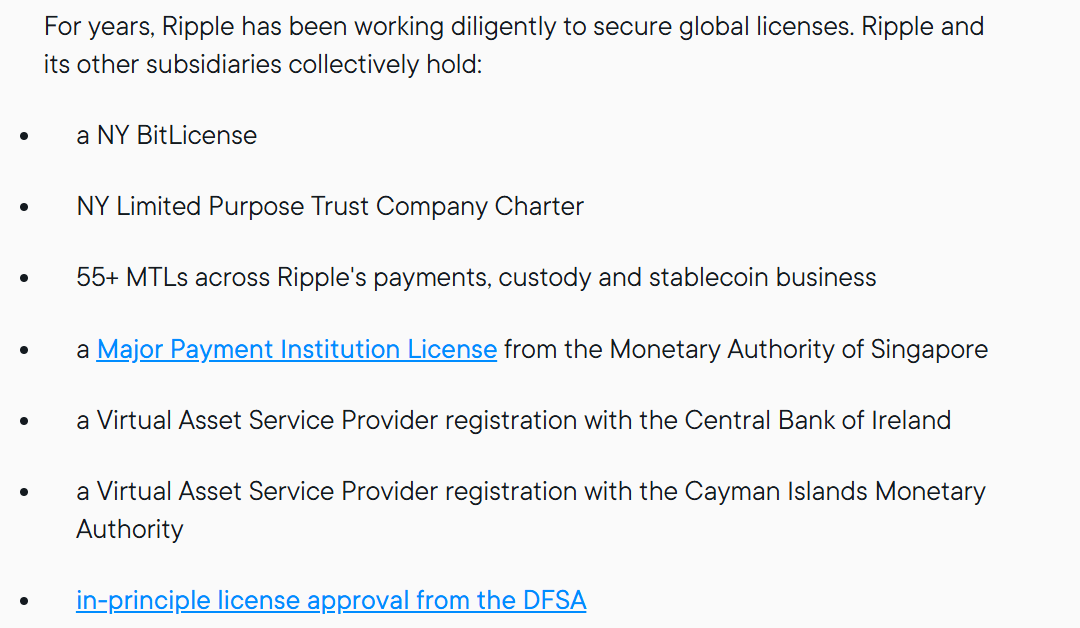 Ripple statement