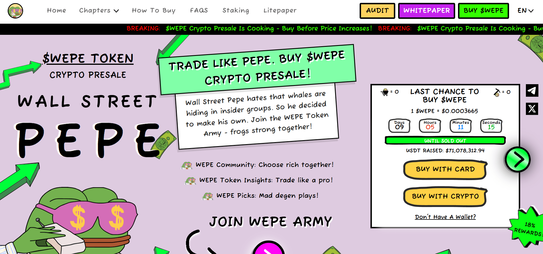 Wall Street Pepe