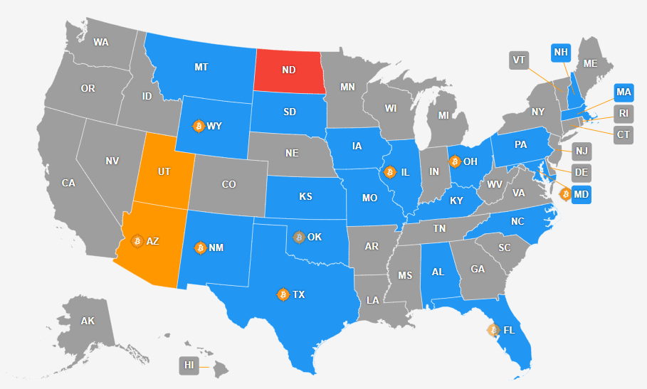 States considering Bitcoin