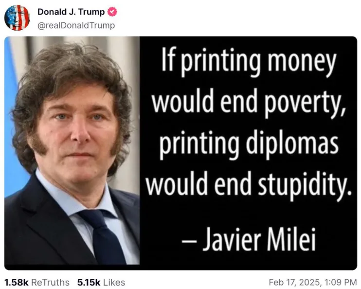 Trump post