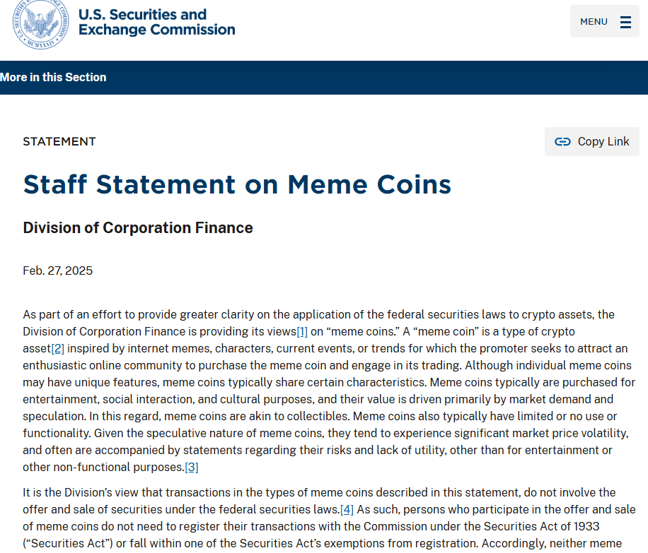 Statement