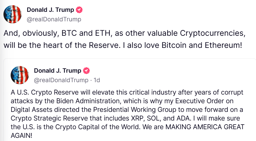 Trump post
