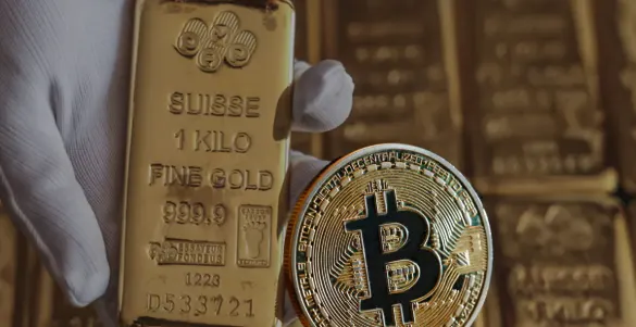 Bitcoin and gold