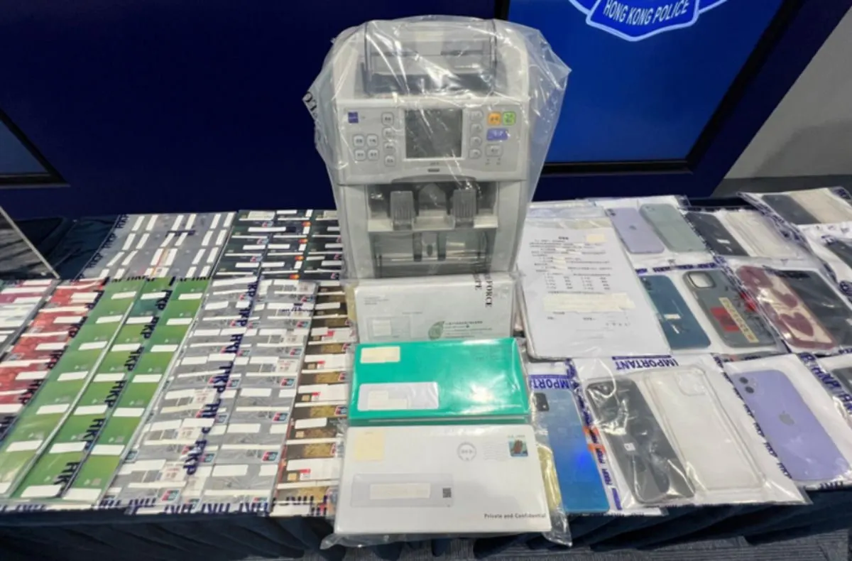Confiscated items