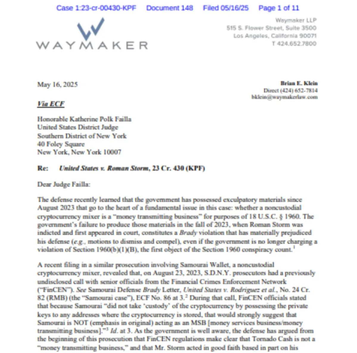 Letter