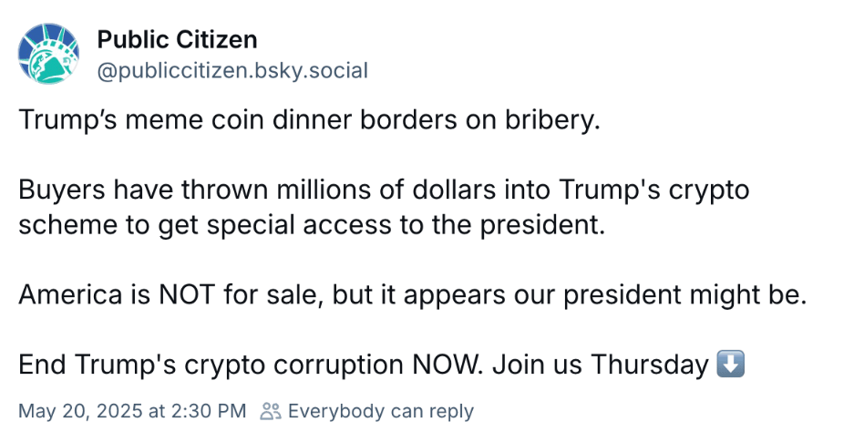 Public Citizen post